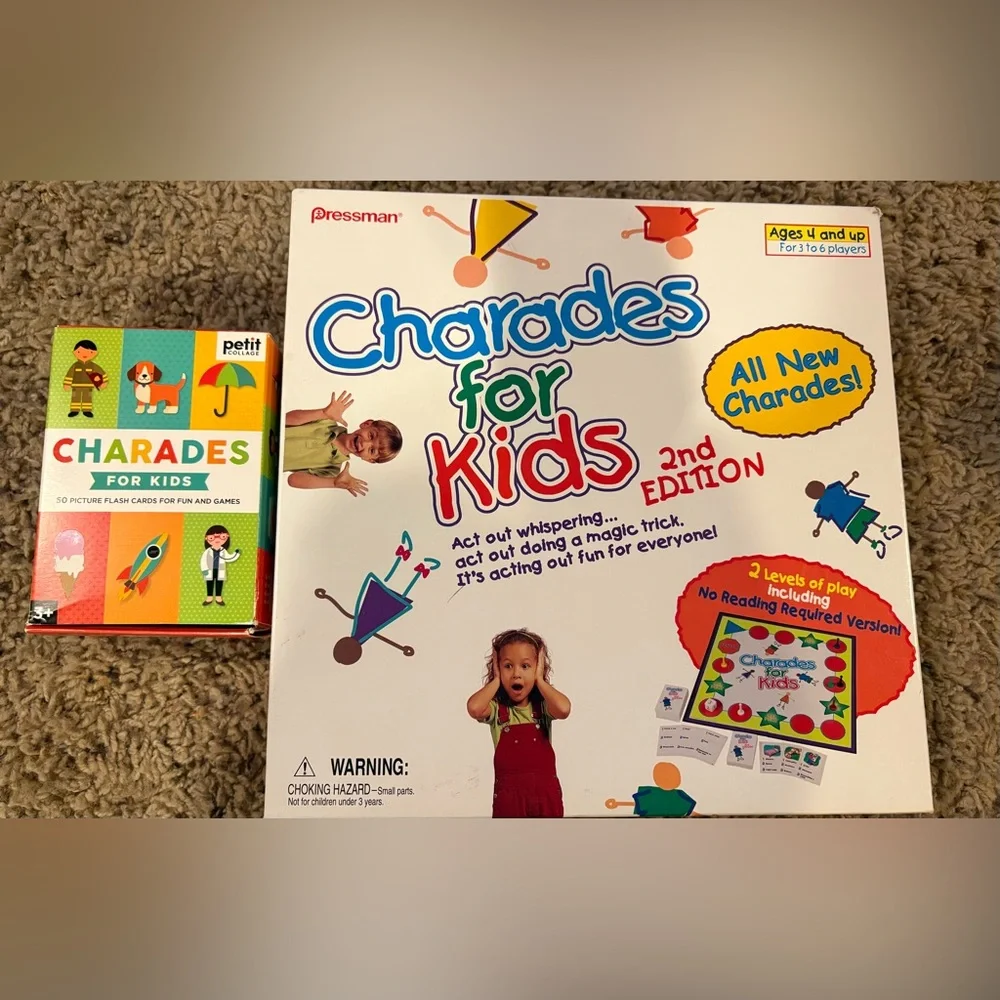 Charades Board and Travel Charades(NEW)